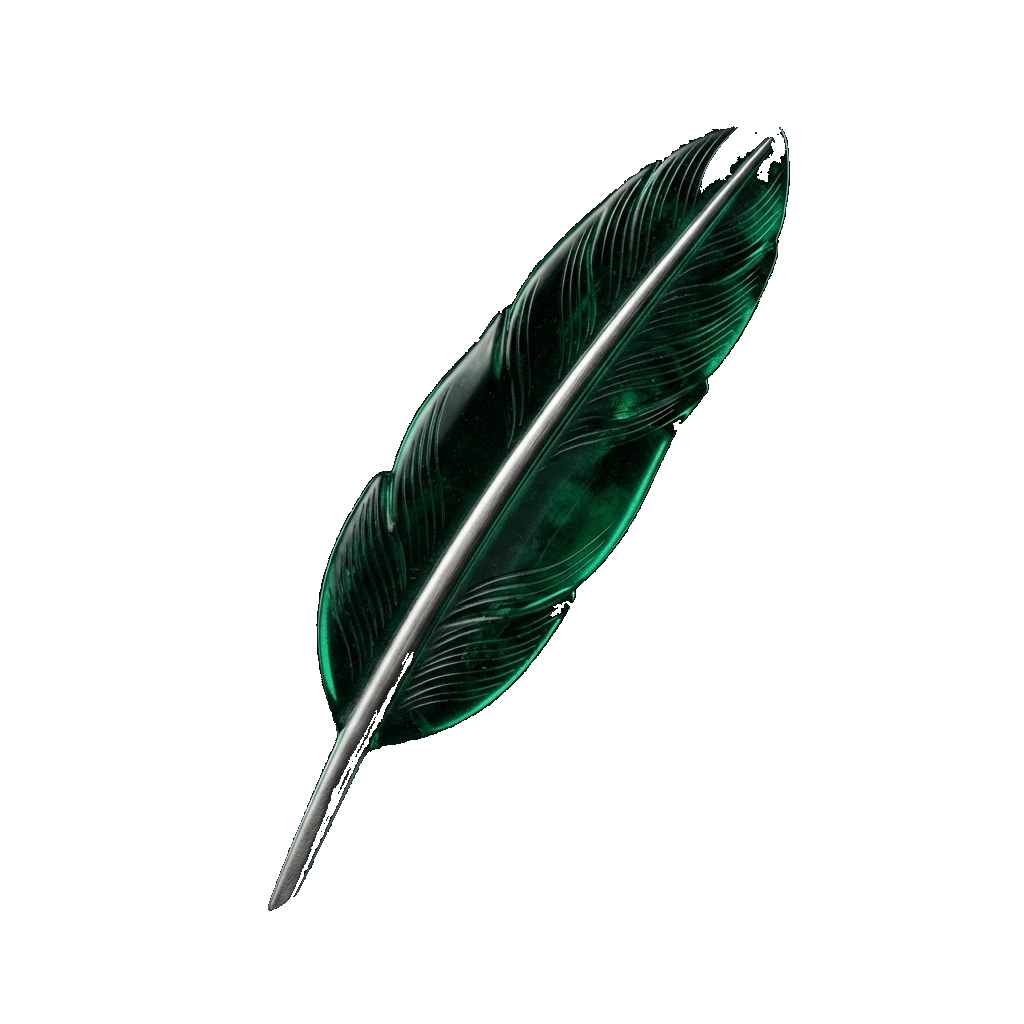 Feather — your included emerald feather starter tier